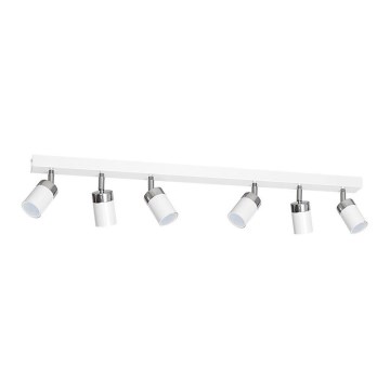 JOKER Spotlight 6xGU10/25W/230V White/Polished Chrome