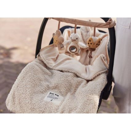 Jollein - Car seat sack BOUCLE 42x82 cm Boucle Naturel