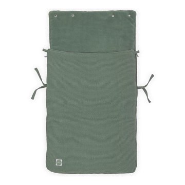 Jollein - Car seat sack fleece BASIC KNIT 42x82 cm Ash Green