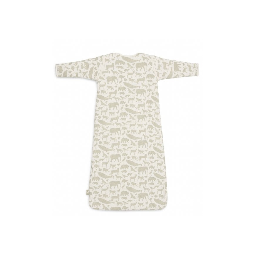Jollein - Sleeping sack 2in1 3-9 months 3 TOG Animals Olive Green