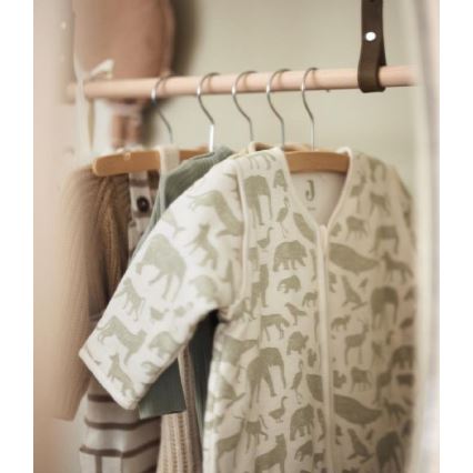 Jollein - Sleeping sack 2in1 6-18 months 3 TOG Animals Nougat
