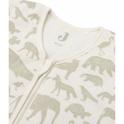 Jollein - Sleeping sack 2in1 6-18 months 3 TOG Animals Olive Green