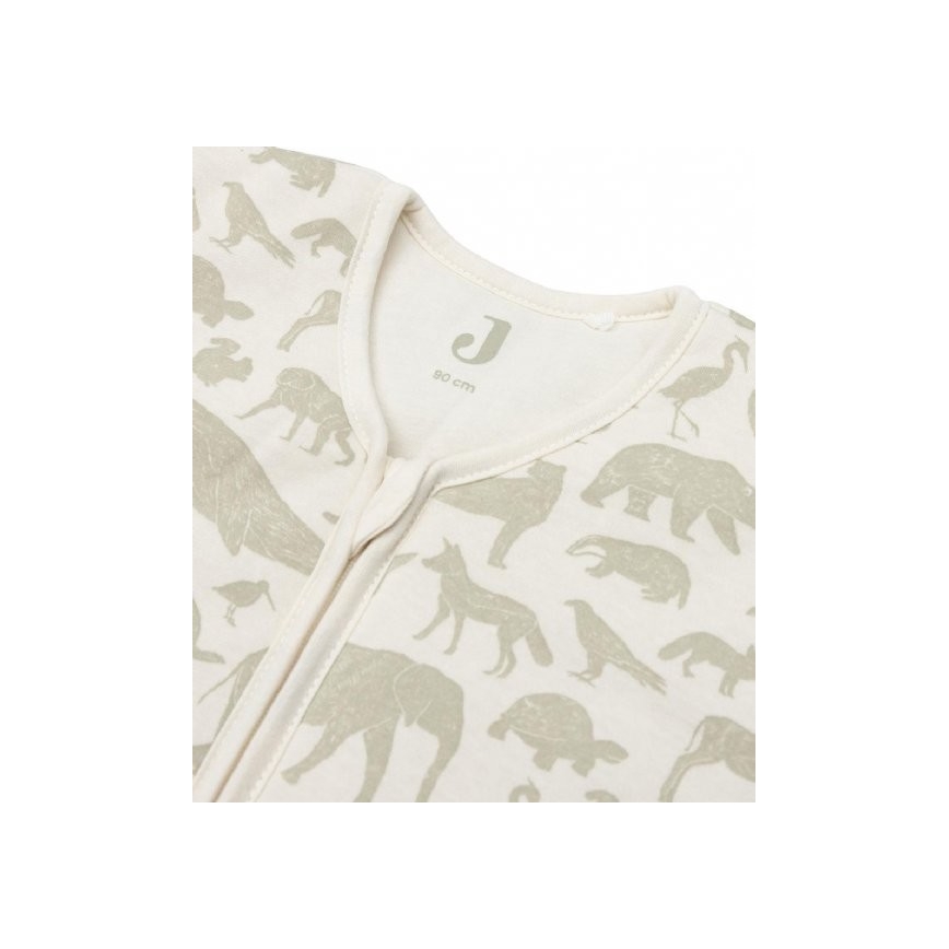 Jollein - Sleeping sack 2in1 6-18 months 3 TOG Animals Olive Green