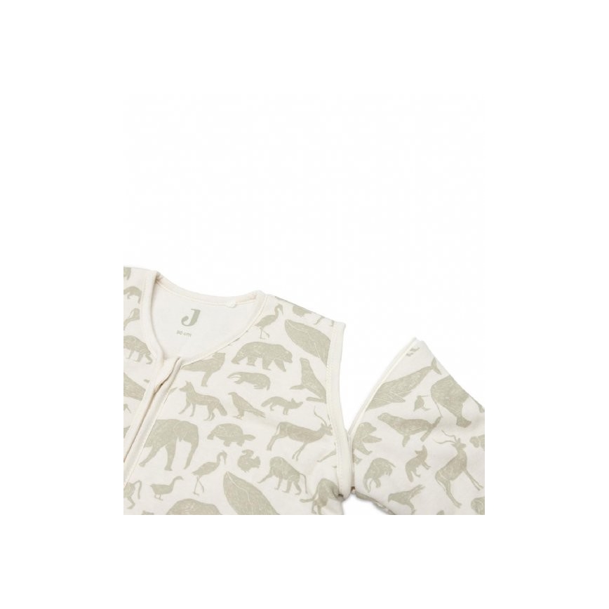 Jollein - Sleeping sack 2in1 6-18 months 3 TOG Animals Olive Green
