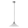 JULL cable-suspended pendant light 1xE27/15W/230V polished chrome/clear glass