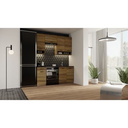 JUNE 180 cm Oak Kitchen Unit