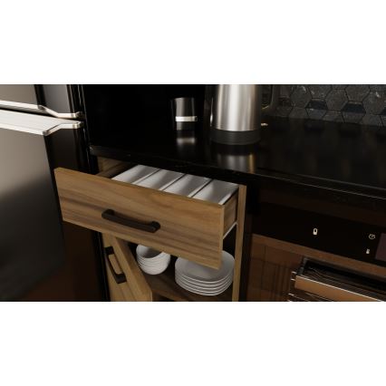JUNE 180 cm Oak Kitchen Unit