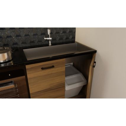 JUNE 180 cm Oak Kitchen Unit