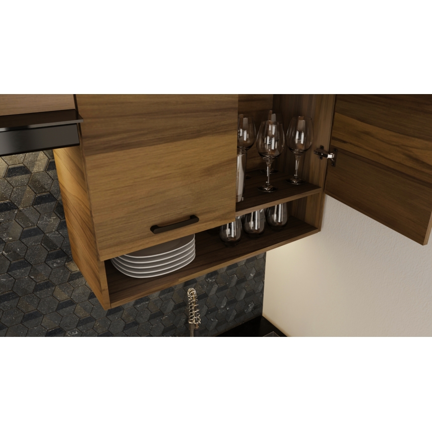 JUNE 180 cm Oak Kitchen Unit