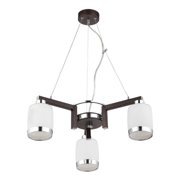 Jupiter 1058 LN3 - Pendant chandelier LINEA 3xE27/60W/230V