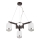 Jupiter 1058 LN3 - Pendant chandelier LINEA 3xE27/60W/230V