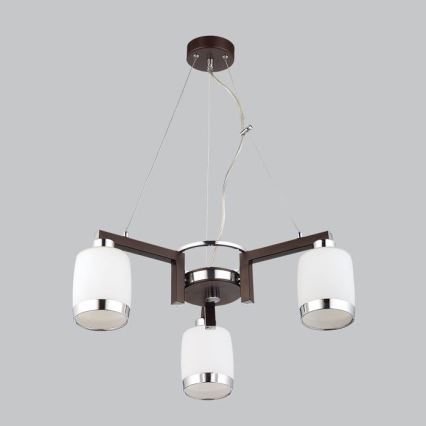 Jupiter 1058 LN3 - Pendant chandelier LINEA 3xE27/60W/230V