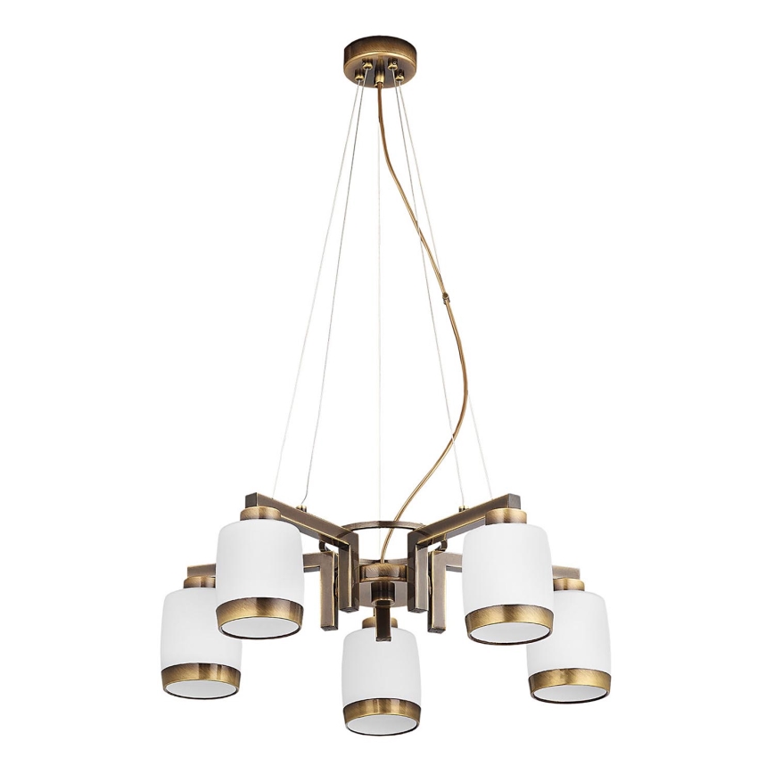 Jupiter 1062 - LN5 - Pendant chandelier LINEA 5xE27/60W/230V