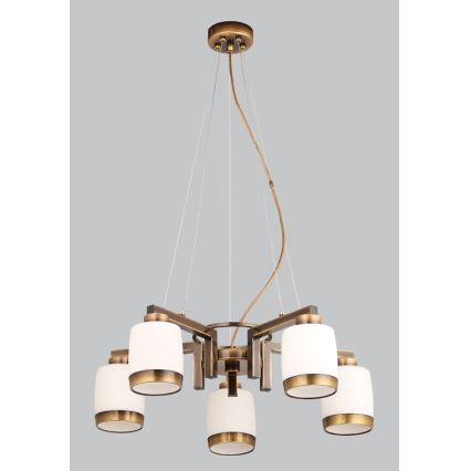 Jupiter 1062 - LN5 - Pendant chandelier LINEA 5xE27/60W/230V