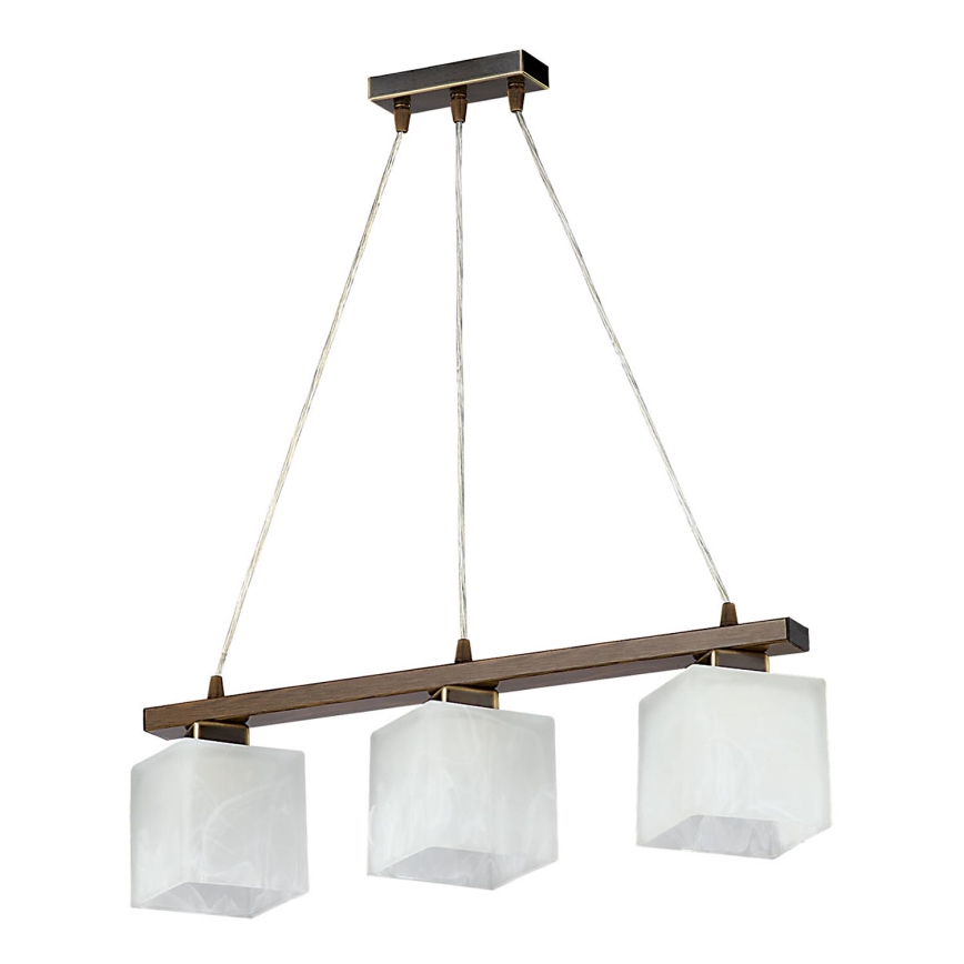 Jupiter 1092 - PO3 - Pendant chandelier POLA 3xE27/60W/230V