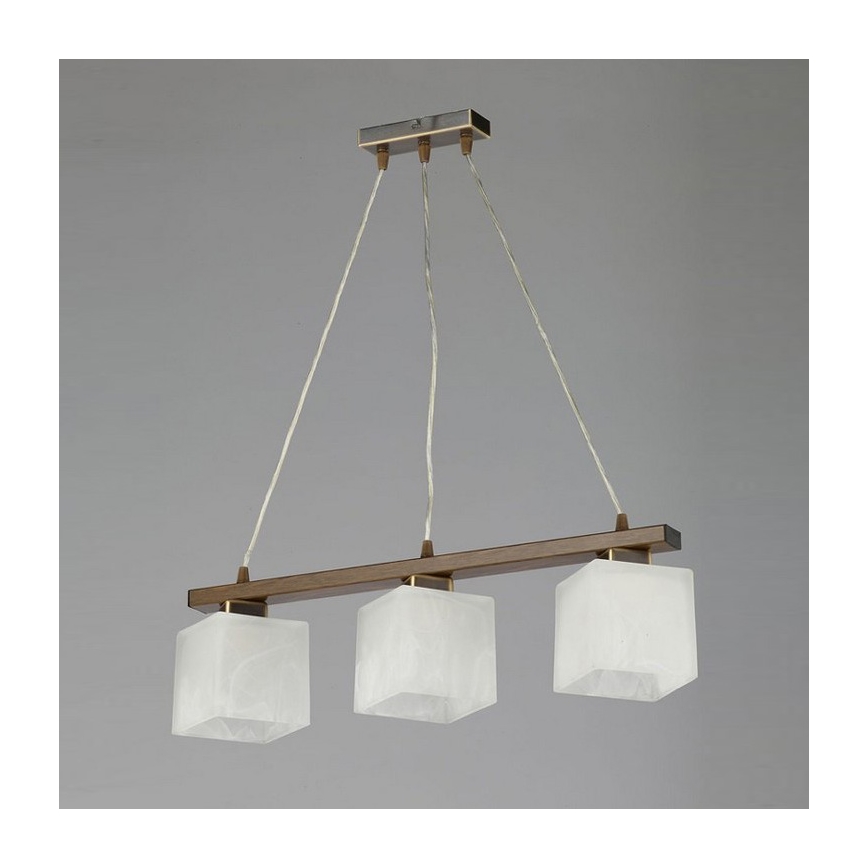 Jupiter 1092 - PO3 - Pendant chandelier POLA 3xE27/60W/230V