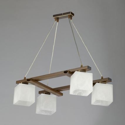 Jupiter 1093 - PO4 - Pendant chandelier POLA 4xE27/60W/230V