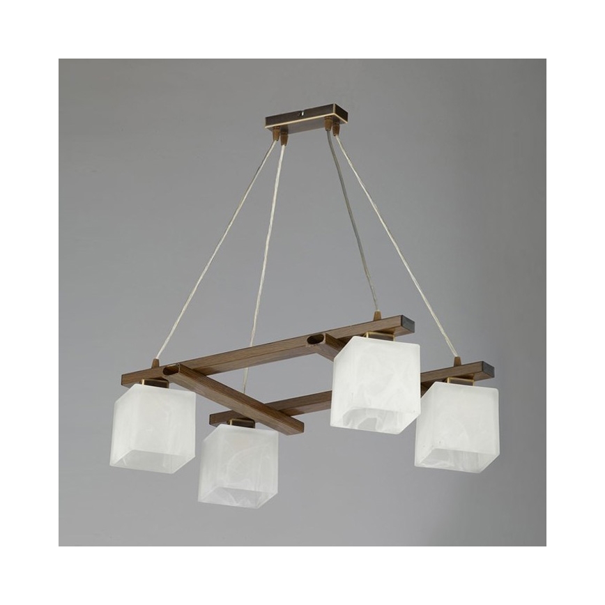 Jupiter 1093 - PO4 - Pendant chandelier POLA 4xE27/60W/230V