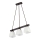 Jupiter 1111 - AB3 - Pendant chandelier ALBA 3xE27/60W/230V