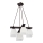 Jupiter 1112 - AB4 - Pendant chandelier ALBA 4xE27/60W/230V