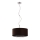 JUPITER 1118-AV1 - Pendant light AVEO 1xE27/60W wenge clear glass