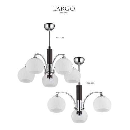 Jupiter 1135 - LO5VE - Pendant light LARGO 5xE27/60W/230V