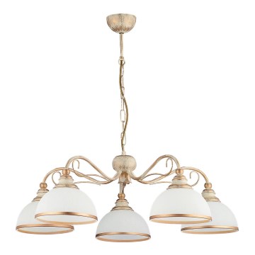 Jupiter 1172 - XS 5 - Pendant light XSARA 5xE27/60W/230V