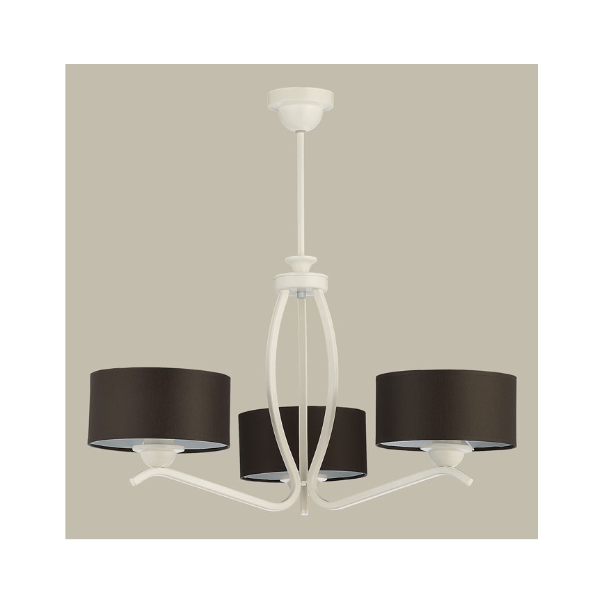 Jupiter 1191 - pcs 3 - Pendant light KASZMIR 3xE27/60W/230V