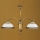 Jupiter 12 - OZ-2 - Chandelier OPÁL 2xE27/60W/230V