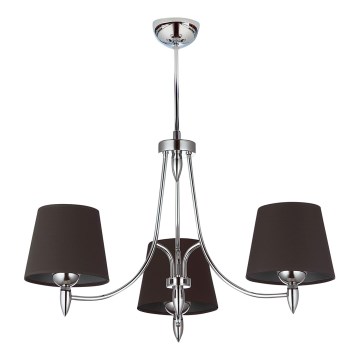 Jupiter 1254 - GX 3 - Chandelier on a pole GALAXY 3xE27/60W/230V