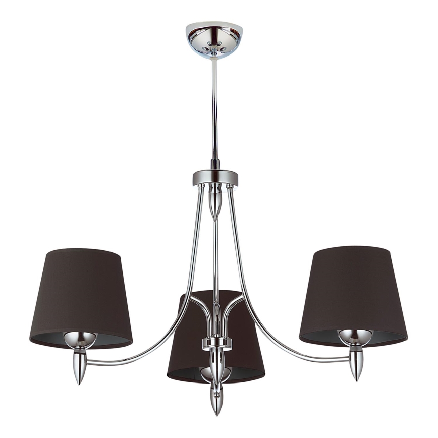 Jupiter 1254 - GX 3 - Chandelier on a pole GALAXY 3xE27/60W/230V