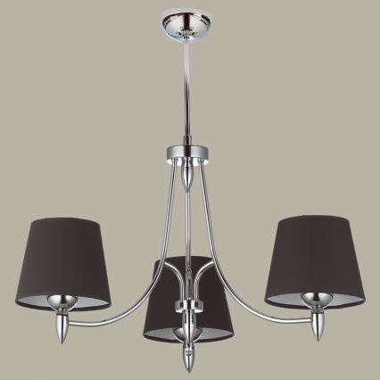 Jupiter 1254 - GX 3 - Chandelier on a pole GALAXY 3xE27/60W/230V