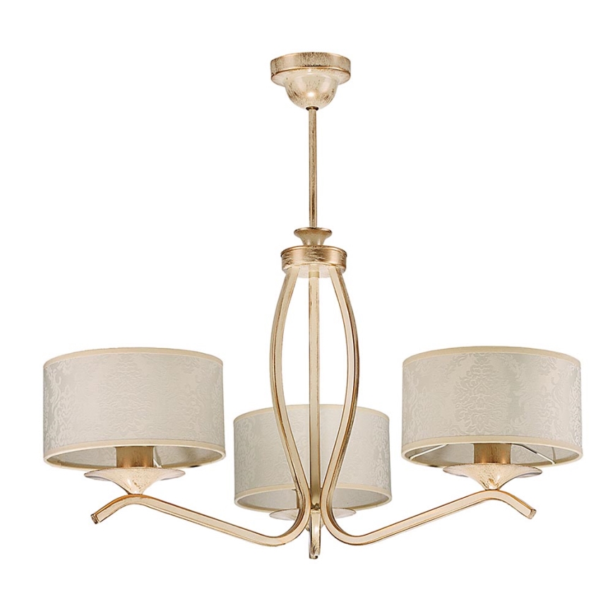 JUPITER 1274-KS3E - Chandelier KASZMIR 3xE27/60W