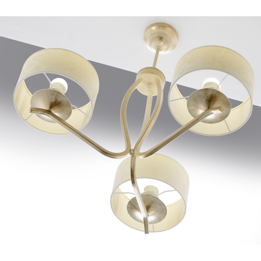 JUPITER 1274-KS3E - KASZMIR Rod Chandelier 3xE27/60W