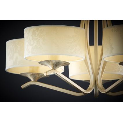 JUPITER 1275-KS5E - KASZMIR rod-mounted chandelier 5xE27/60W
