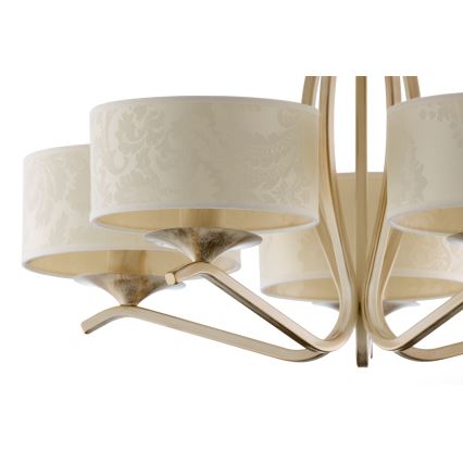 JUPITER 1275-KS5E - KASZMIR rod-mounted chandelier 5xE27/60W