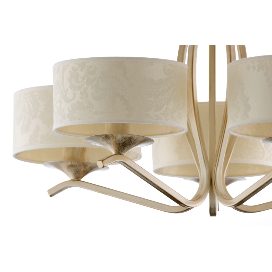 JUPITER 1275-KS5E - KASZMIR rod-mounted chandelier 5xE27/60W