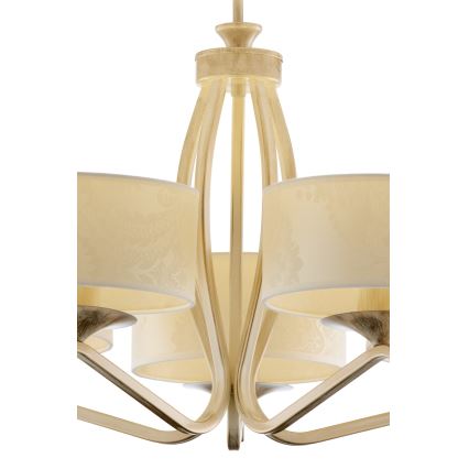 JUPITER 1275-KS5E - KASZMIR rod-mounted chandelier 5xE27/60W