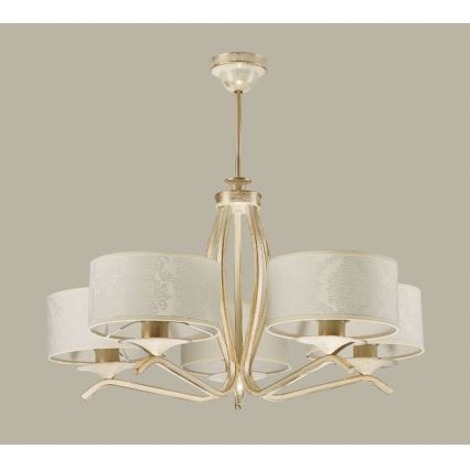 JUPITER 1275-KS5E - KASZMIR rod-mounted chandelier 5xE27/60W