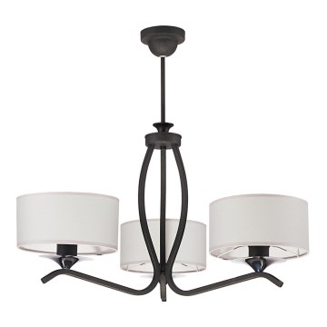 JUPITER 1278-KS3G - Chandelier KASZMIR 3xE27/60W