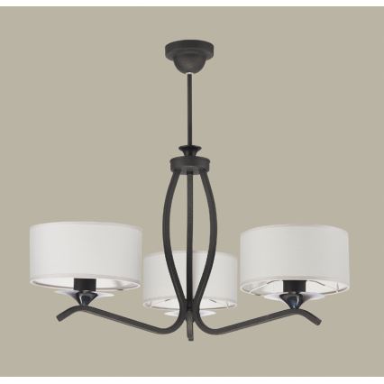 JUPITER 1278-KS3G - Chandelier KASZMIR 3xE27/60W