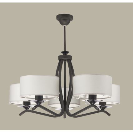 JUPITER 1279-KS5G - Chandelier KASZMIR 5xE27/60W