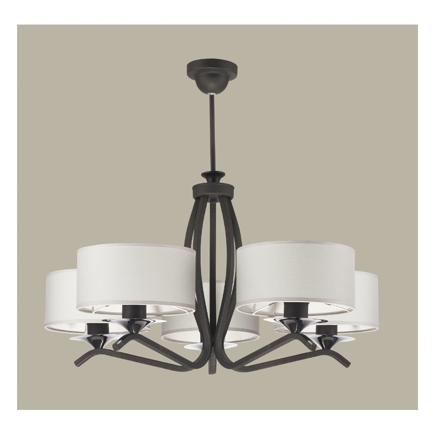 JUPITER 1279-KS5G - Chandelier KASZMIR 5xE27/60W