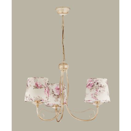 JUPITER 1283-SA3 - Pendant light SARA 3xE27/60W