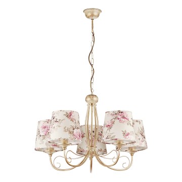 JUPITER 1284-SA5 - Pendant light SARA 5xE27/60W