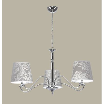 JUPITER 1288-VS3 - Pendant light VENUS 3xE27/60W