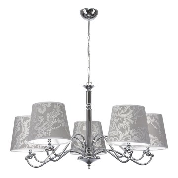 JUPITER 1289-VS5 - Pendant light VENUS 5xE27/60W