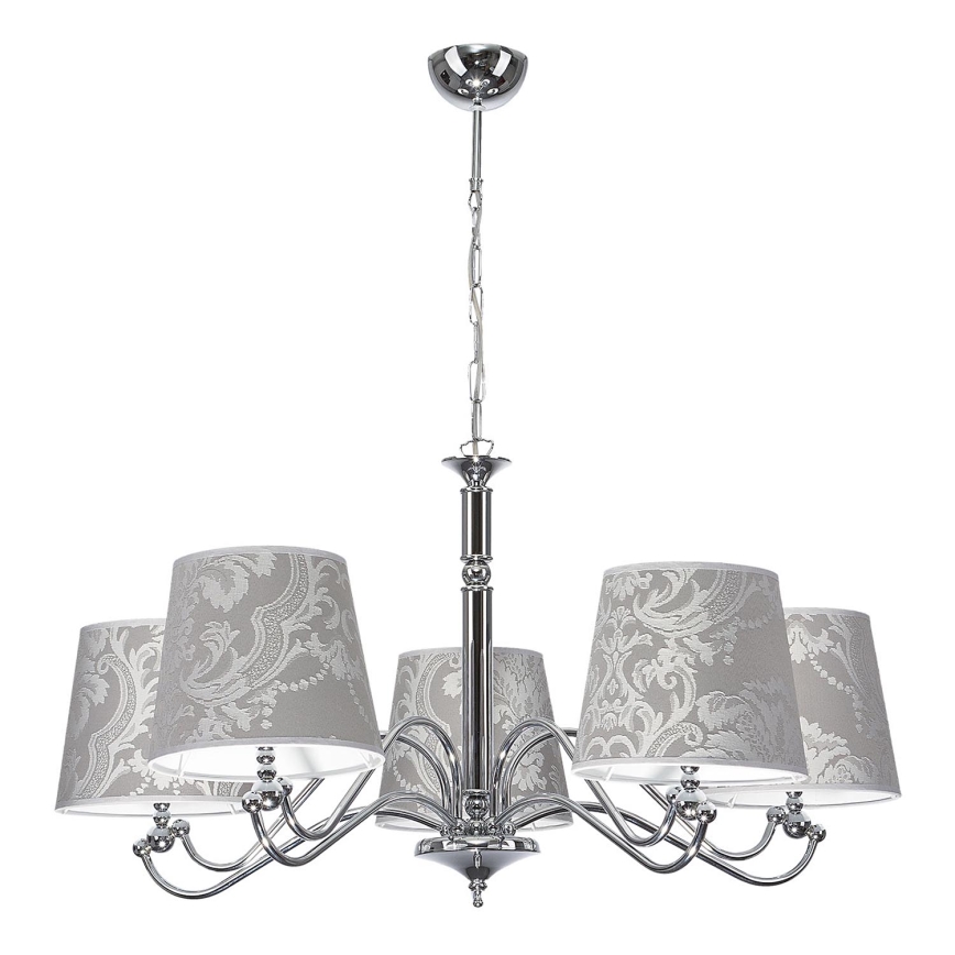 JUPITER 1289-VS5 - Pendant light VENUS 5xE27/60W