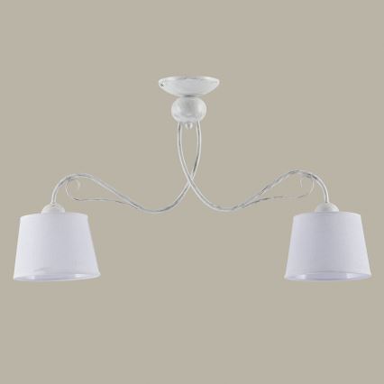 Jupiter 1348 - KM 2 PB - Ceiling light KAMELIA 2xE27/60W/230V