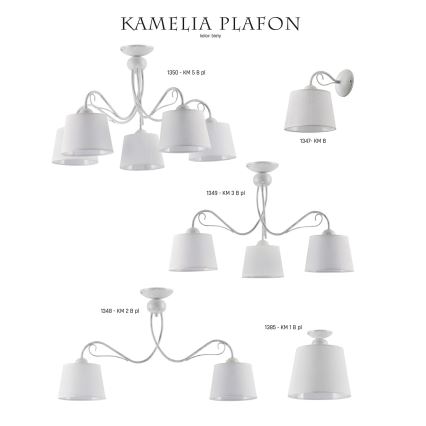 Jupiter 1348 - KM 2 PB - Ceiling light KAMELIA 2xE27/60W/230V
